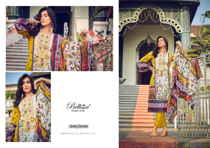 Naira Vol 30 By Belliza Printed Cotton Dress Material Wholesale In Delhi
